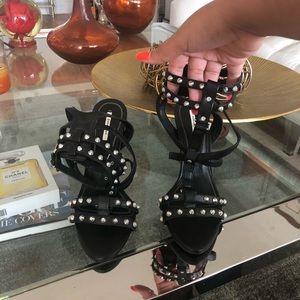 Zara studded heels